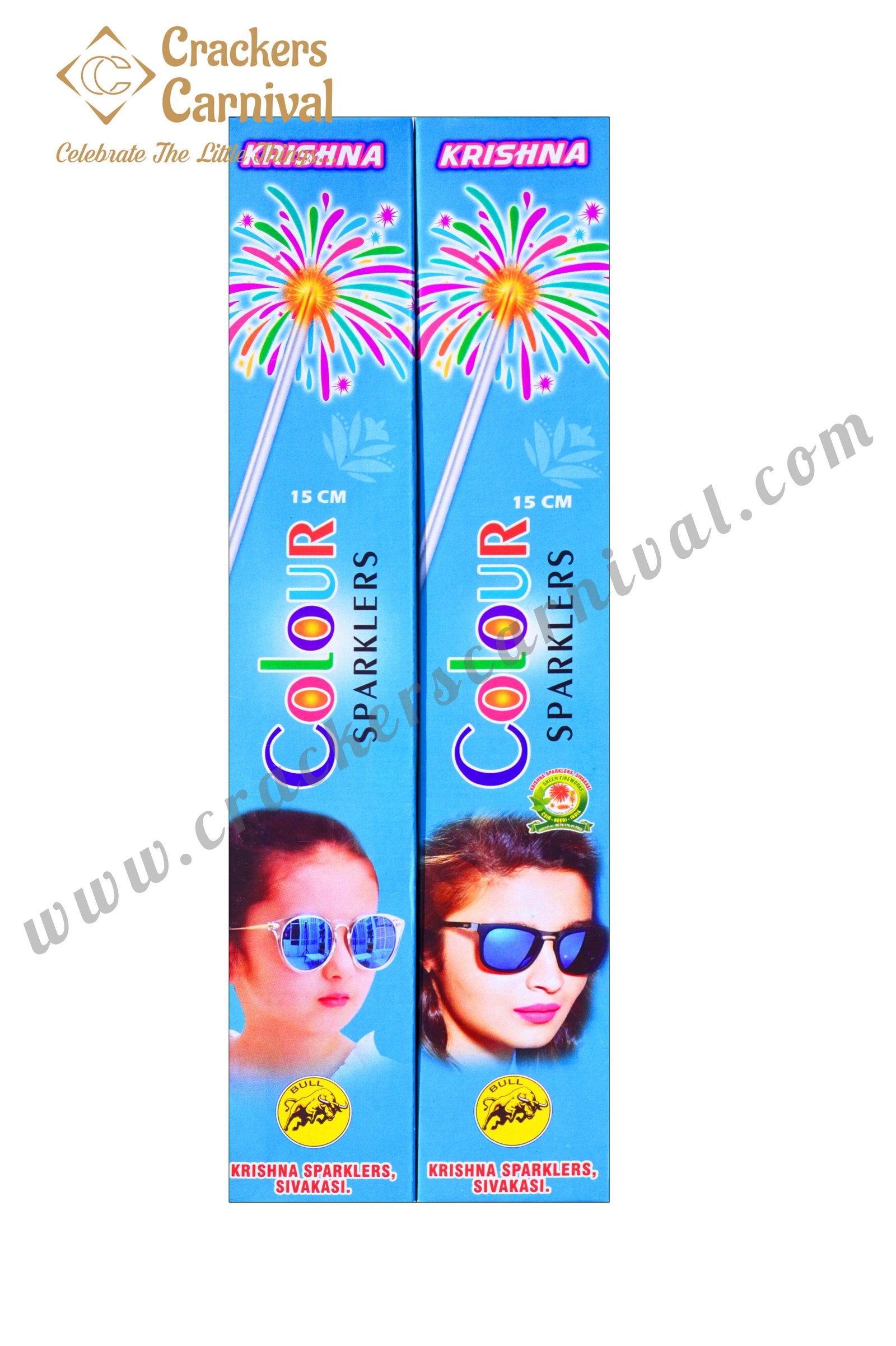 15 Cm Red Sparklers